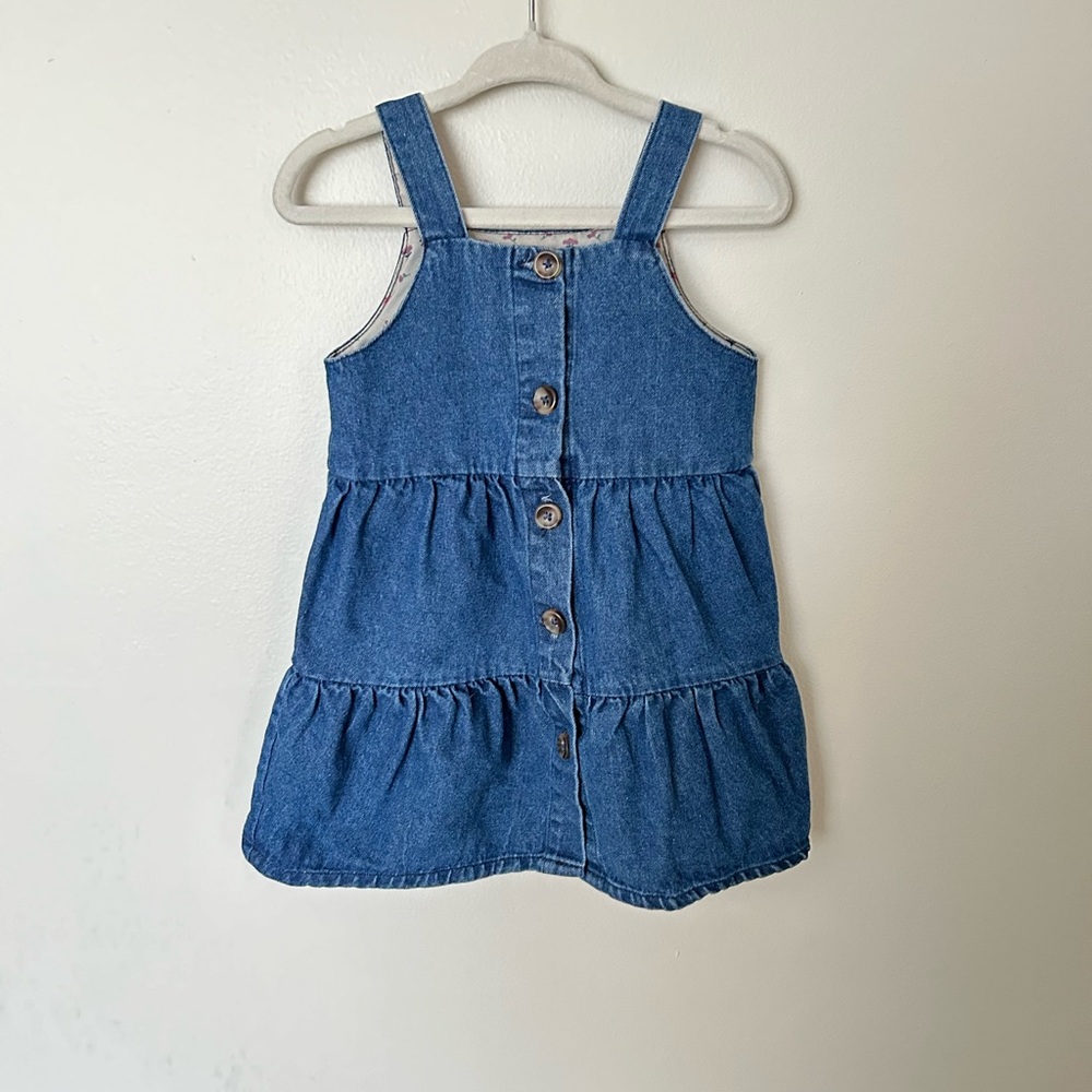 Blue Jean Toddler Dress